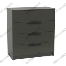 Брандо комод 67.20 (ЛДСП) Диамант серый