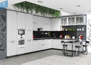 МОДУЛЬНАЯ СИСТЕМА КУХНИ LOFT  Вариант 2
